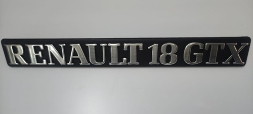 Renault 18 Gtx  Tipo Original Emblema