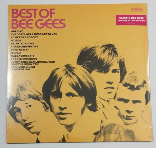Disco De Vinilo Bee Gees - Best Of Bee Gees.