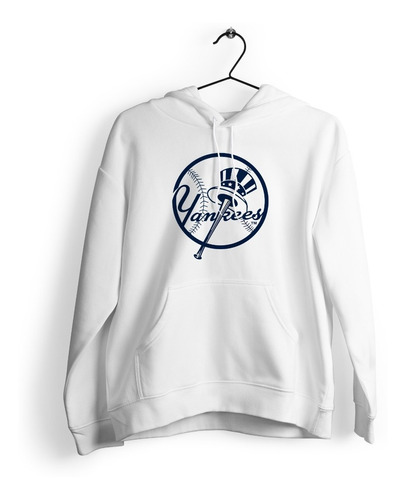 Sudadera Con Gorro New York Yankees Beisbol Bronx Logo