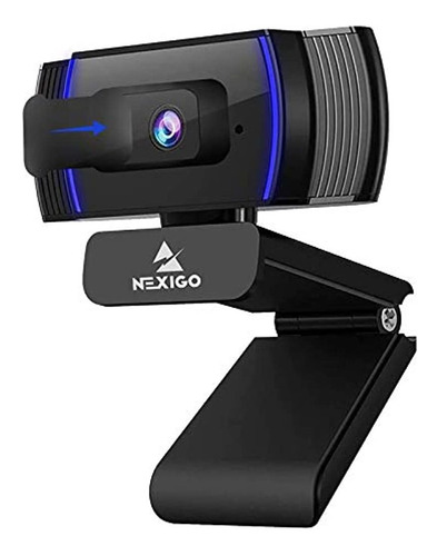 Camara Web De 1080p Con Enfoque Automatico 2021 Con Microfon Color Black