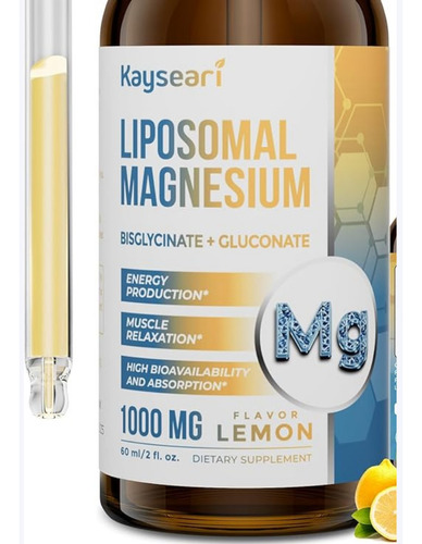 Magnesio Liposomal 1000mg-60 Ml - Ml A - Ml A $3232