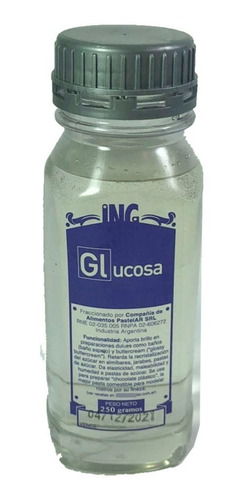 Glucosa Pastelar X 250 Grs Cotillon Sergio Once