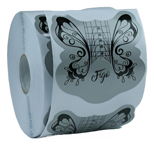 Molde Mariposa Gris/negro Figo X 300