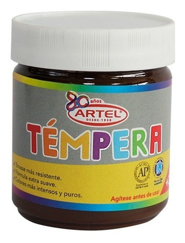 Frasco Tempera Artel 100ml - Todos Los Colores