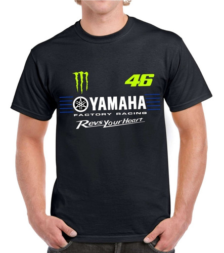 Remera Yamaha M1 2019  Valentino Rossi Marcemoto