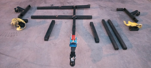 Trailer Desarmable Dolly P/remolque 800kg Modelo Patentado