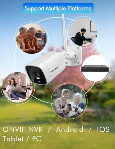 Cámara De Seguridad Tipo Wifi Exteriores Cámara Ip ...