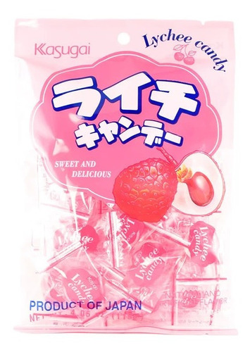 Imagen 1 de 6 de Caramelo De Lychee Candy Litchi Japón Kasugai