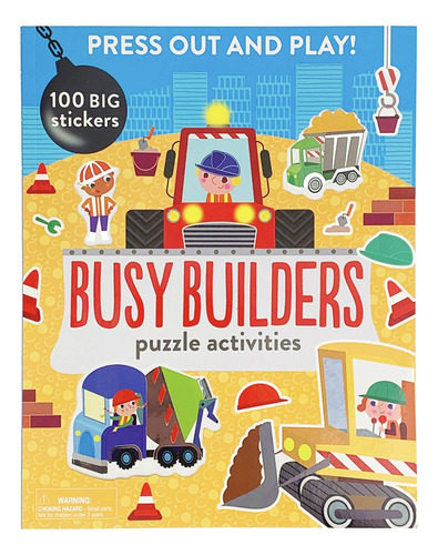 Libro De Actividades Para Niños En Inglés Constructores