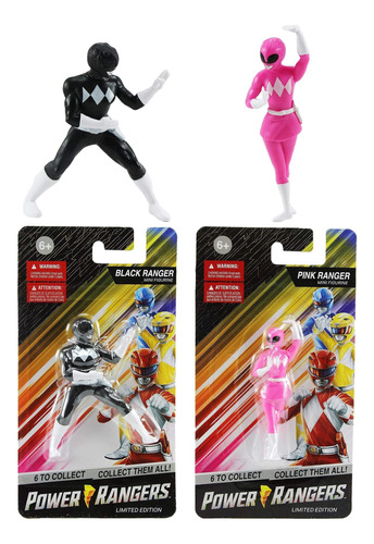 Juegos De Power Rangers De Edición Limitada  Mini Figur.