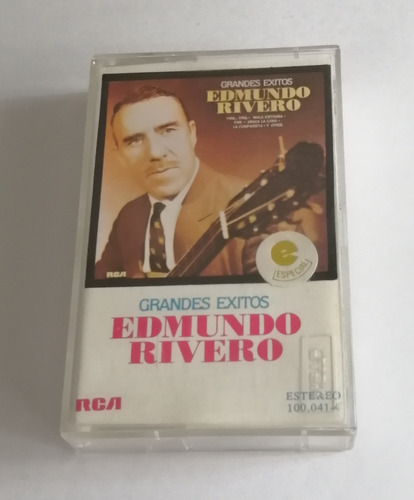 Edmundo Rivero - Grandes Éxitos (cassette Ed. Uruguay)