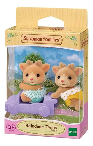 Sylvanian Families Gemelos Renos Animales Juguetes Accesorio