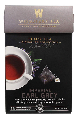 Wissotzky Signature Collection Imperial Earl Grey, (16 Bolsa