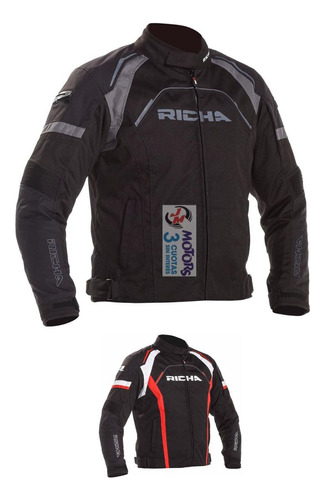 Jm Nuñez Campera Moto Cordura Protecciones Richa Falcon 2 