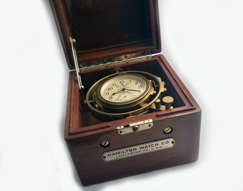 Hamilton Mariner Chronometer Mod 22 Fantástica Conservação