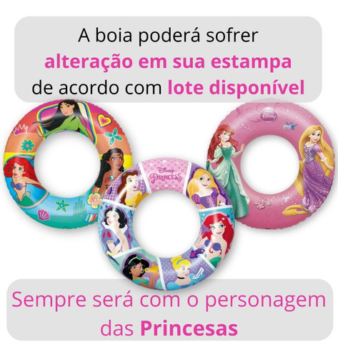 Piscina Quadrada 2000l + Capa, Forro + Bola E Boias Disney