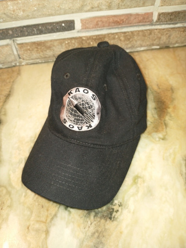 Gorro Con Visera Negro Kaos