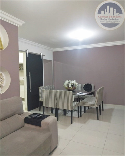 Imagem 3 de 13 de Apartamento Em Indaiatuba Ótima Localização Com 3 Dormitórios Sendo 1 Suite Com Móveis Planejados - Ap00004 - 67638533