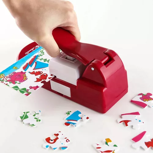 DYNWAVE Máquina de fazer quebra-cabeça de papel artesanal fabricante de  quebra-cabeça suprimentos de plástico faça você mesmo brinquedos artesanais