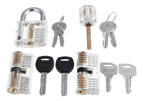 Kit De Bloqueo De Regalo Visible Transparente Para Entrenami