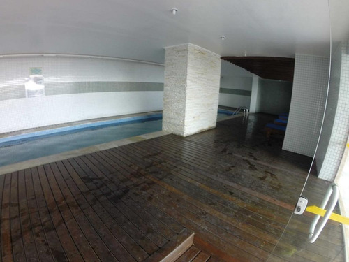 Imagem 24 de 30 de Apartamento Frente Mar Mobiliado Com 3 Dormitórios À Venda, 92 M² Por R$ 890.000 - Vila Guilhermina - Praia Grande/sp - Ap3270