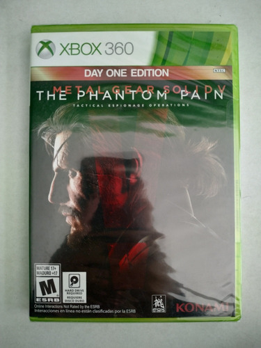 Metal Gear Solid 5 The Phantom Pain Xbox 360 Nuevo Sellado