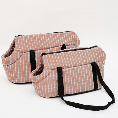 Bolso De Hombro Para Transportar Gatos Bolso Ligero Café L