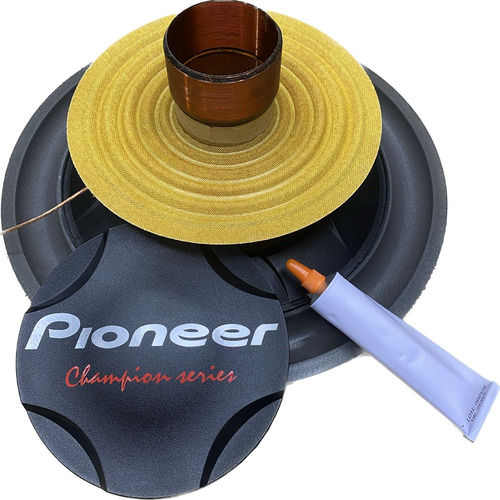 R Autos - 2 Kit Reparo Pioneer 12 307 4r + Cola Reparo Bobina Dupla Com Uma Saída 4r