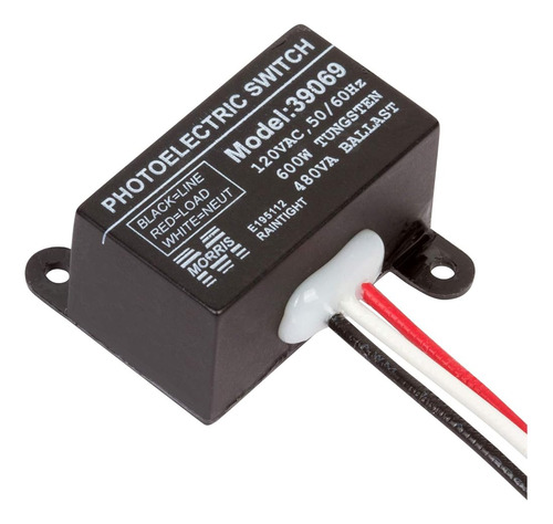 Morris Products Mini Photocontrols Montaje Empotrado 120v, 1