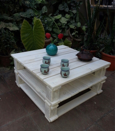 Mesas Ratonas De Pallet Palets
