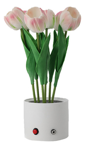 Tulipflower Light Lámpara De Maceta De Tulipán De Simulació1