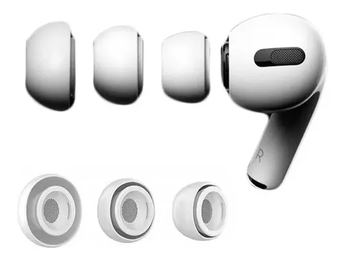 3 Pares De Almohadillas Para AirPods Pro 2 Gen Ear Tips