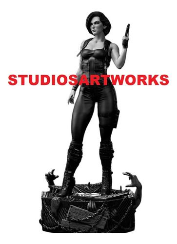 Jill Valentine Resident Evil Model Kit Armar Y Pintar 18cm