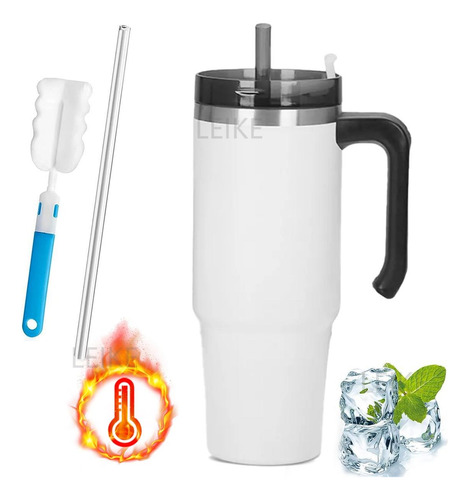 Vaso Térmico Portátil De Acero Inoxidable Calor/frí 30oz 900