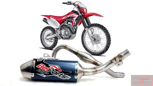 Caño De Escape Belparts Bhp Inox Completo Crf-250f 2019