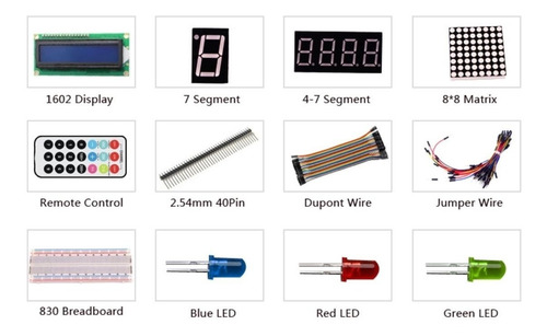 Imagen 7 de 8 de Starter Kit Uno R3 Premium Pro Compatible Arduino