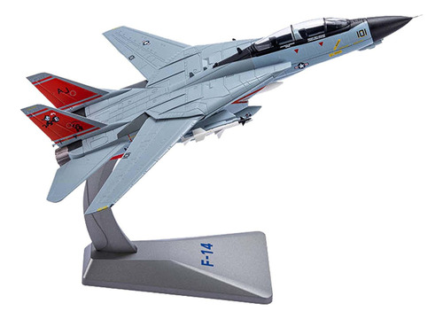 Diecast Vf31 F14 Fighter Escala 1:72 F14 Avión Basado En Cn