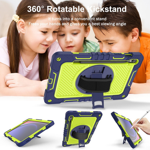 Funda Con Soporte For Samsung Galaxy Tab S9 Fe S8 S7 Sm