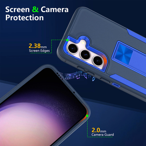 Funda Para Samsung Galaxy A33 5g/a53 5g/a23 4g, Soporte Magnético Anticaída Para Coche Con Soporte Para Evitar El Polvo