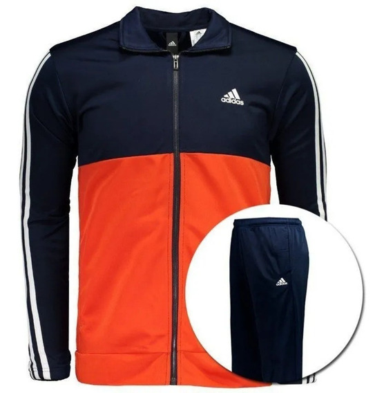 agasalho adidas vermelho masculino