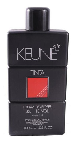 Keune Cream Developer 3% Oxidante 10 Vol 1000 Ml
