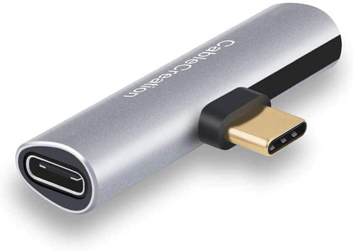 Hub Usb C Cablecreation | Usb C Y Carga Pd 60w | Aluminio