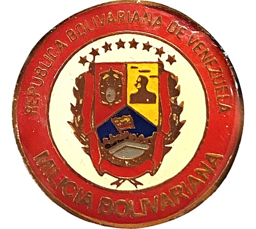 Milicia Bolivariana Insignia Pin