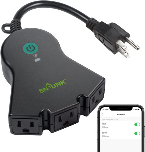 Enchufe Bn-link Smart Wifi De Alta Resistencia Para Exterior