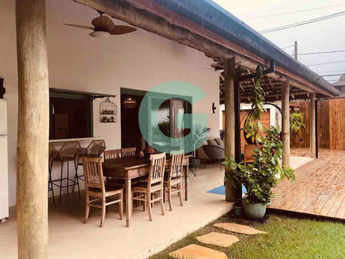Imagem 6 de 15 de Casa A Venda Na Barra Do Una! A Apenas 500m Da Praia E Toda Decorada E Mobiliada! - Gc5095