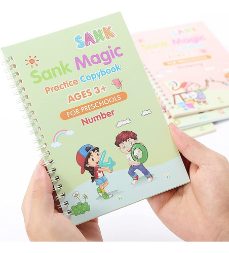 W Sank Magic - 2 Conjuntos De Livros De Caligrafia