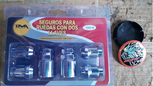 Seguro Para Los Rines: Tuercas Y Tornillos De Seguridad C/u