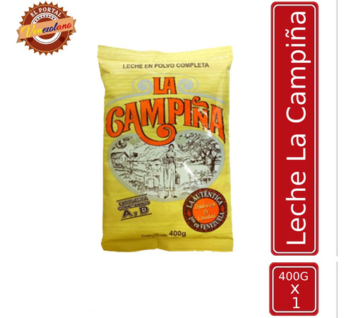 Leche La Campiña Original 400g - g a $100