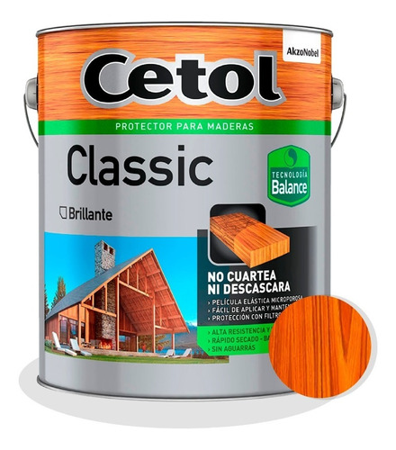 Cetol Balance Brillante Agua Ecolog S/olor 4lt Akzo - Iacono