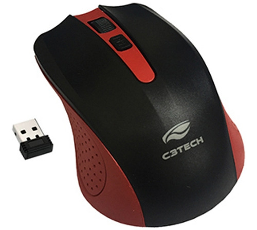 Mouse Nano Wireless 1000dpi M-w20 C3 Tech